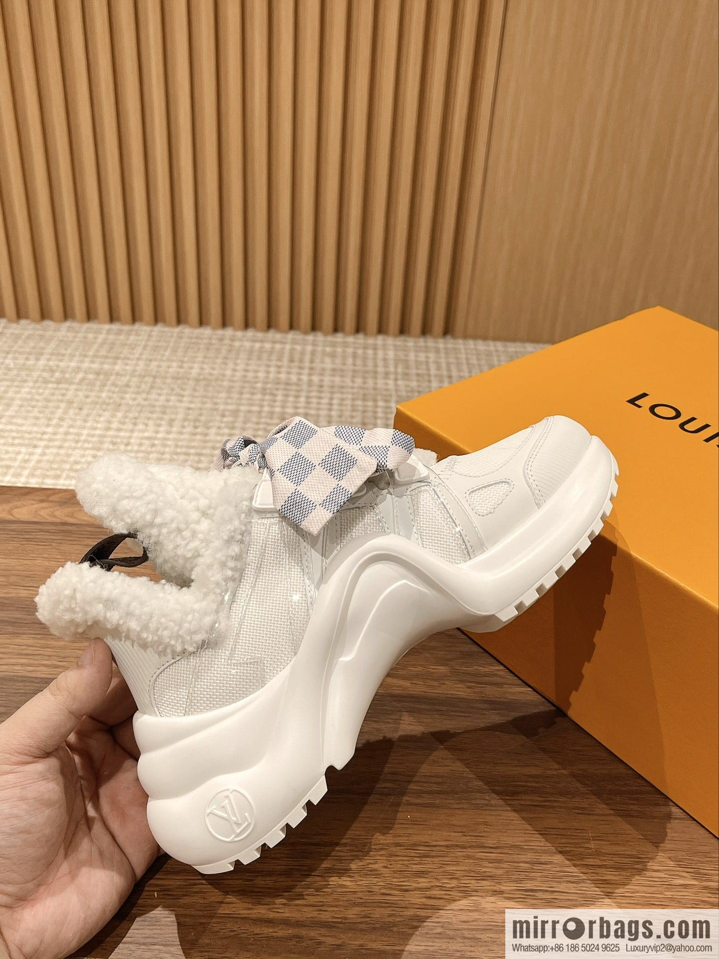 LV/Louis Vuitton donkey brand official website leisure sports dad shoes