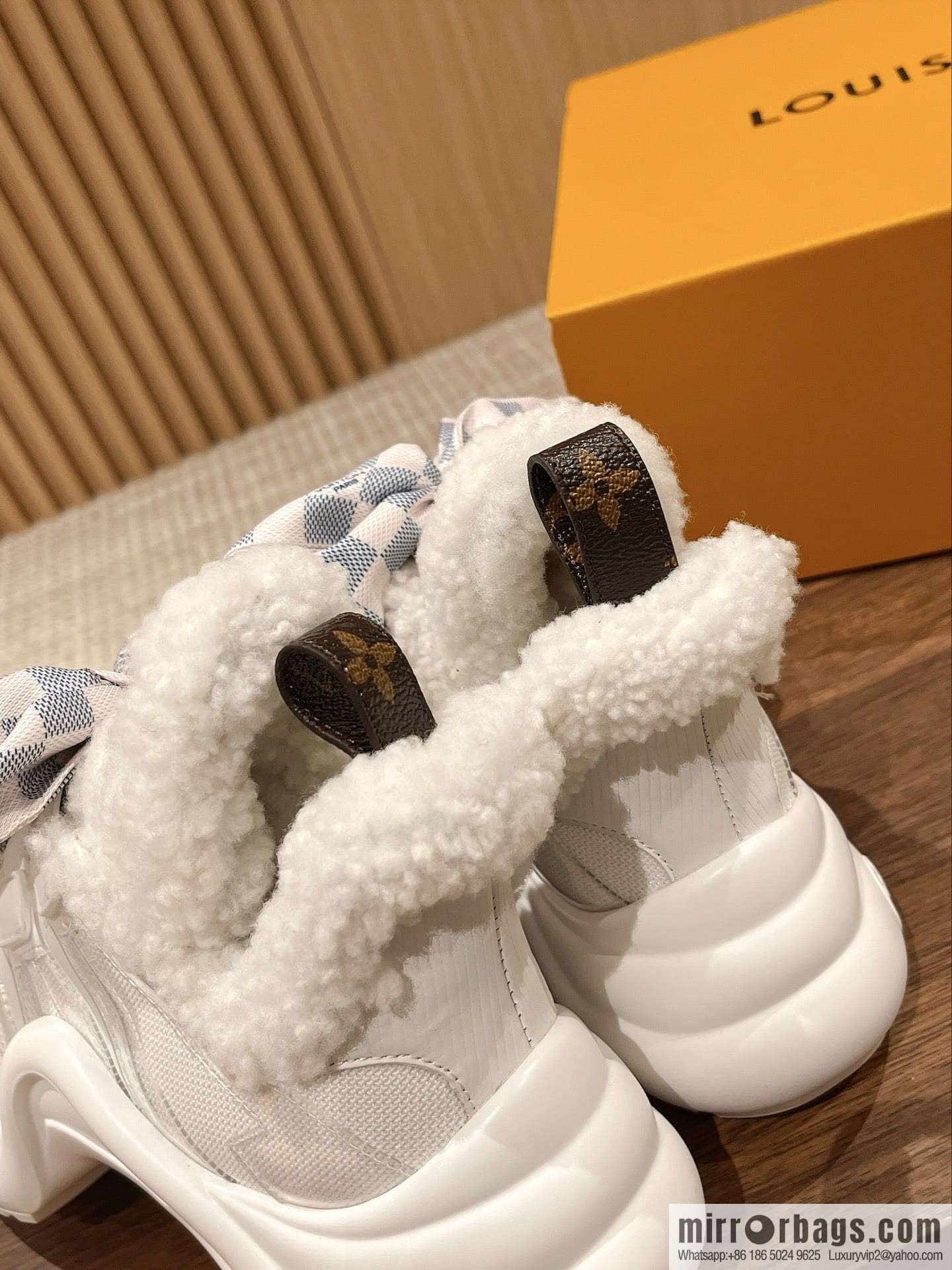 LV/Louis Vuitton donkey brand official website leisure sports dad shoes