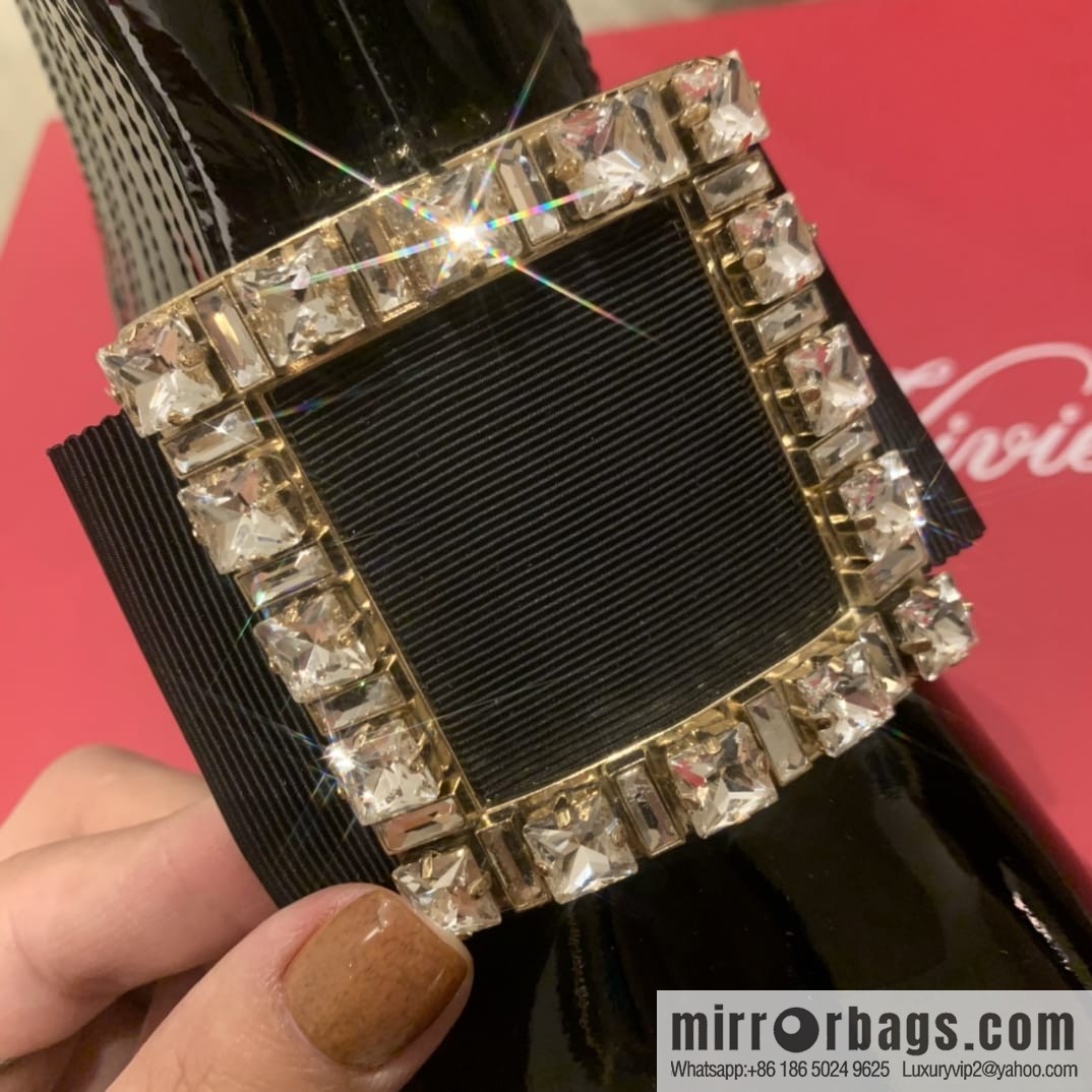 Roger vivier patented leather boots for women