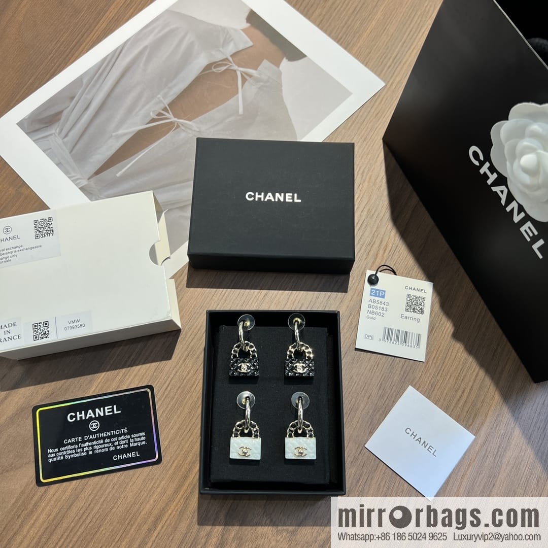 New ☑️ Chanel c2 double c lock bag stud earrings