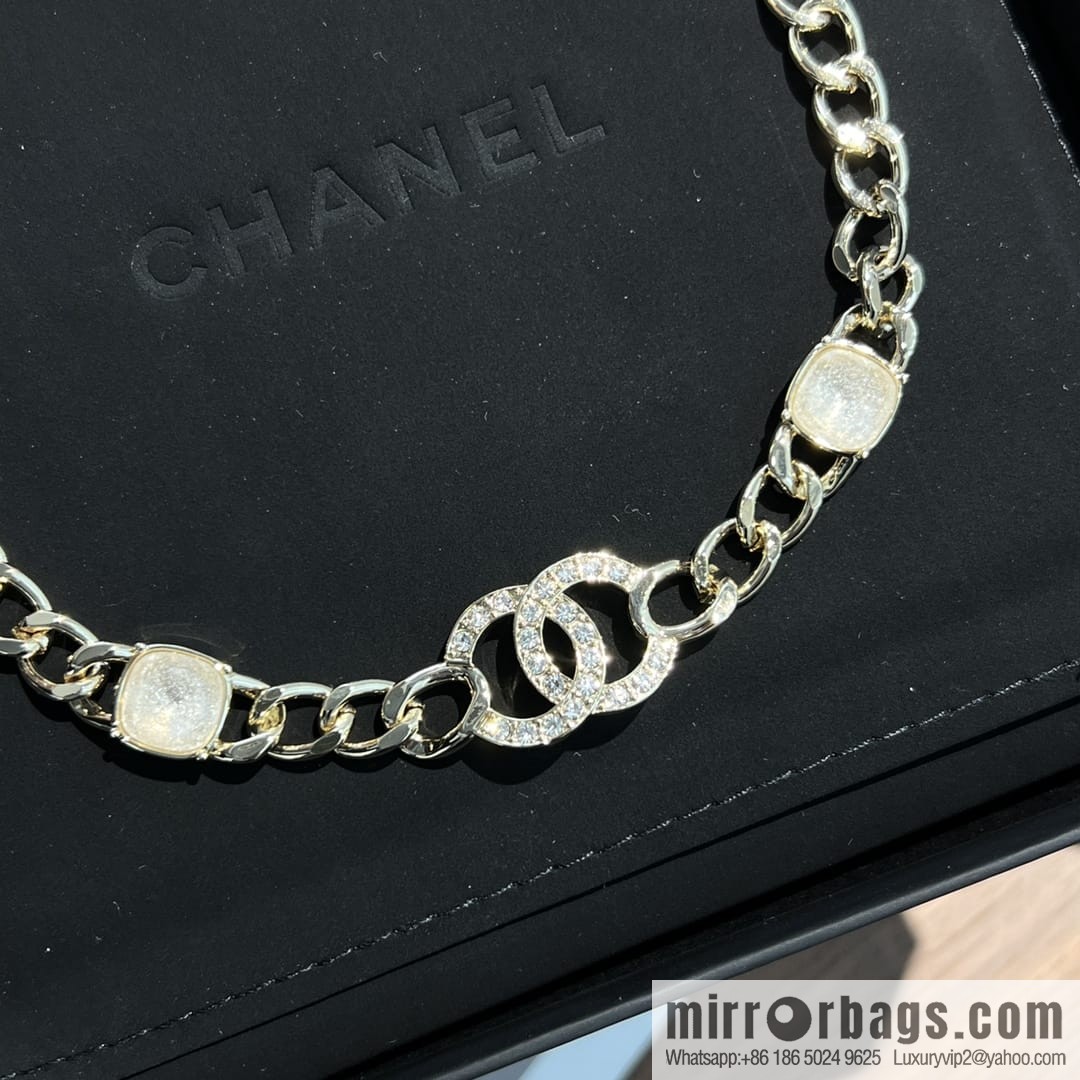 New ☑️ Chanel double c gold necklace