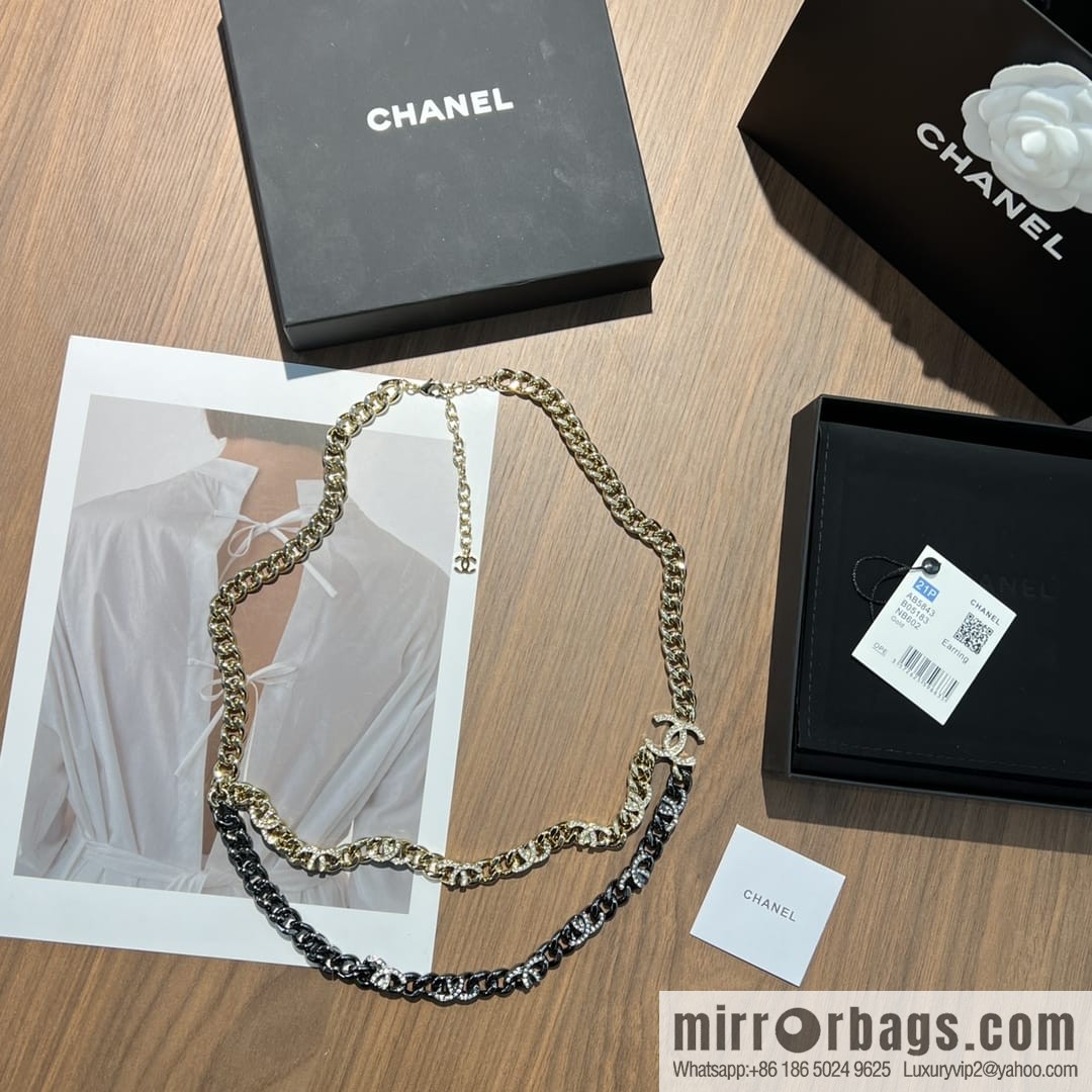 New ☑️ Chanel double c waist belt necklace