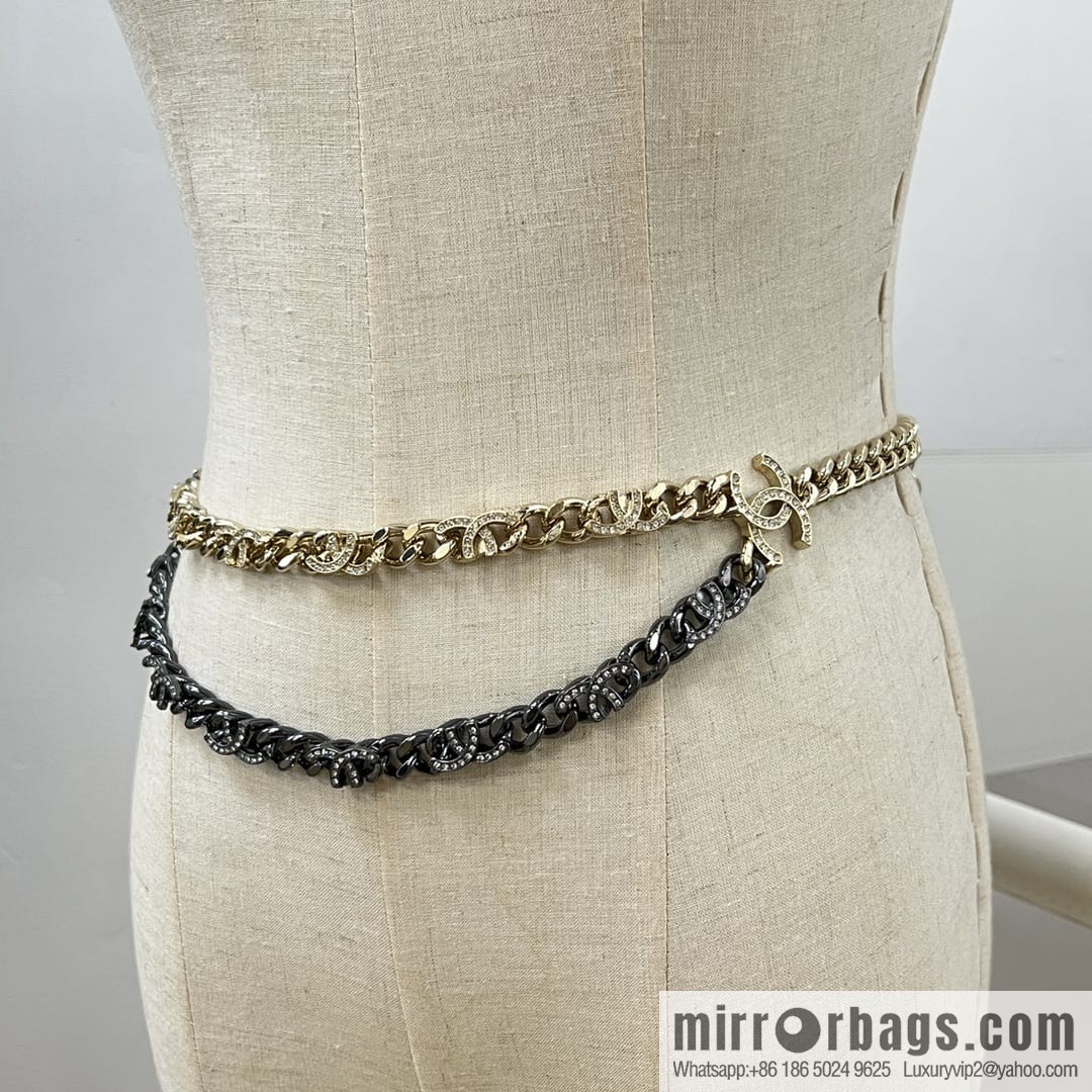 New ☑️ Chanel double c waist belt necklace