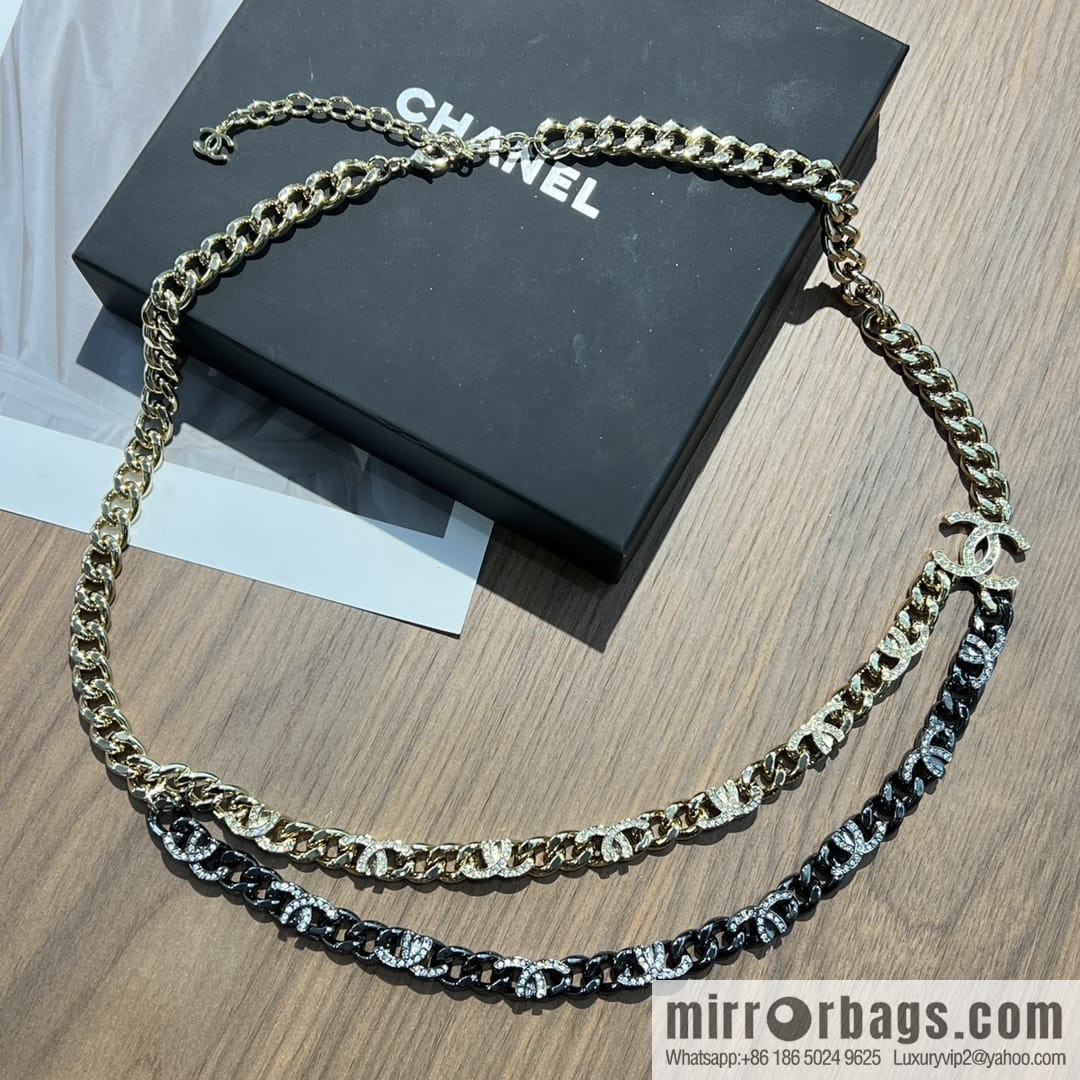 New ☑️ Chanel double c waist belt necklace