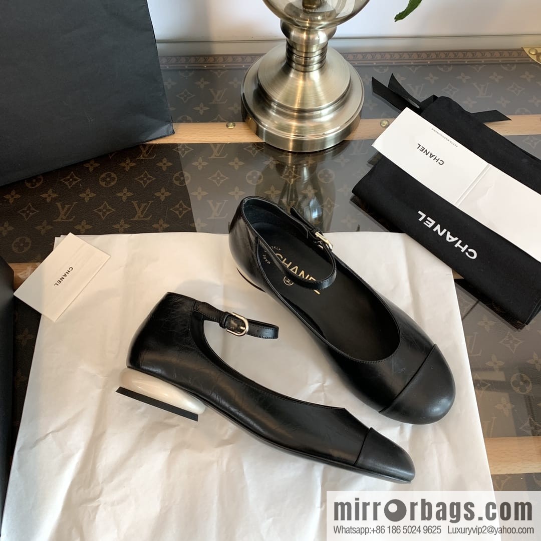 Chanel Pearl and Mary Jane Shoes