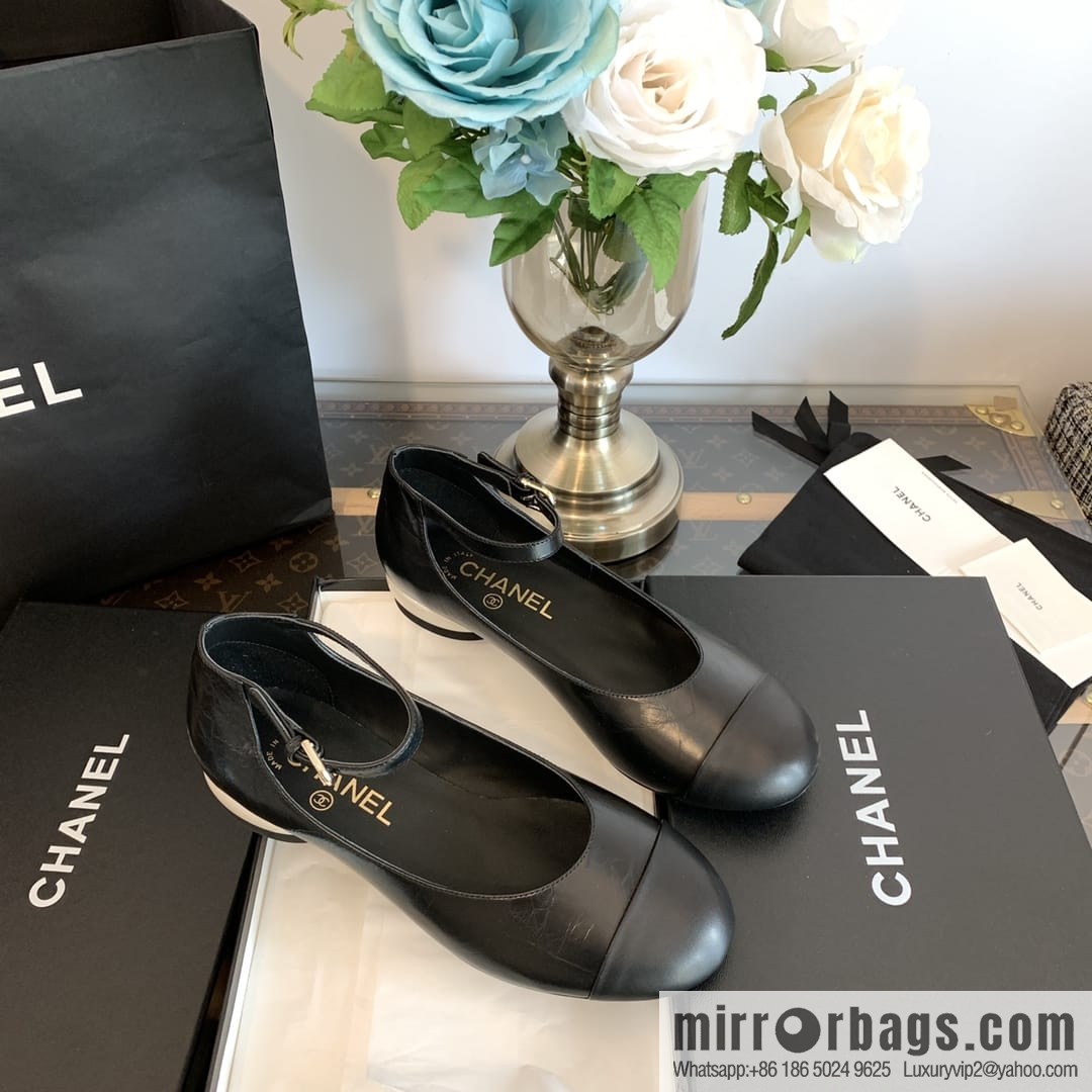 Chanel Pearl and Mary Jane Shoes