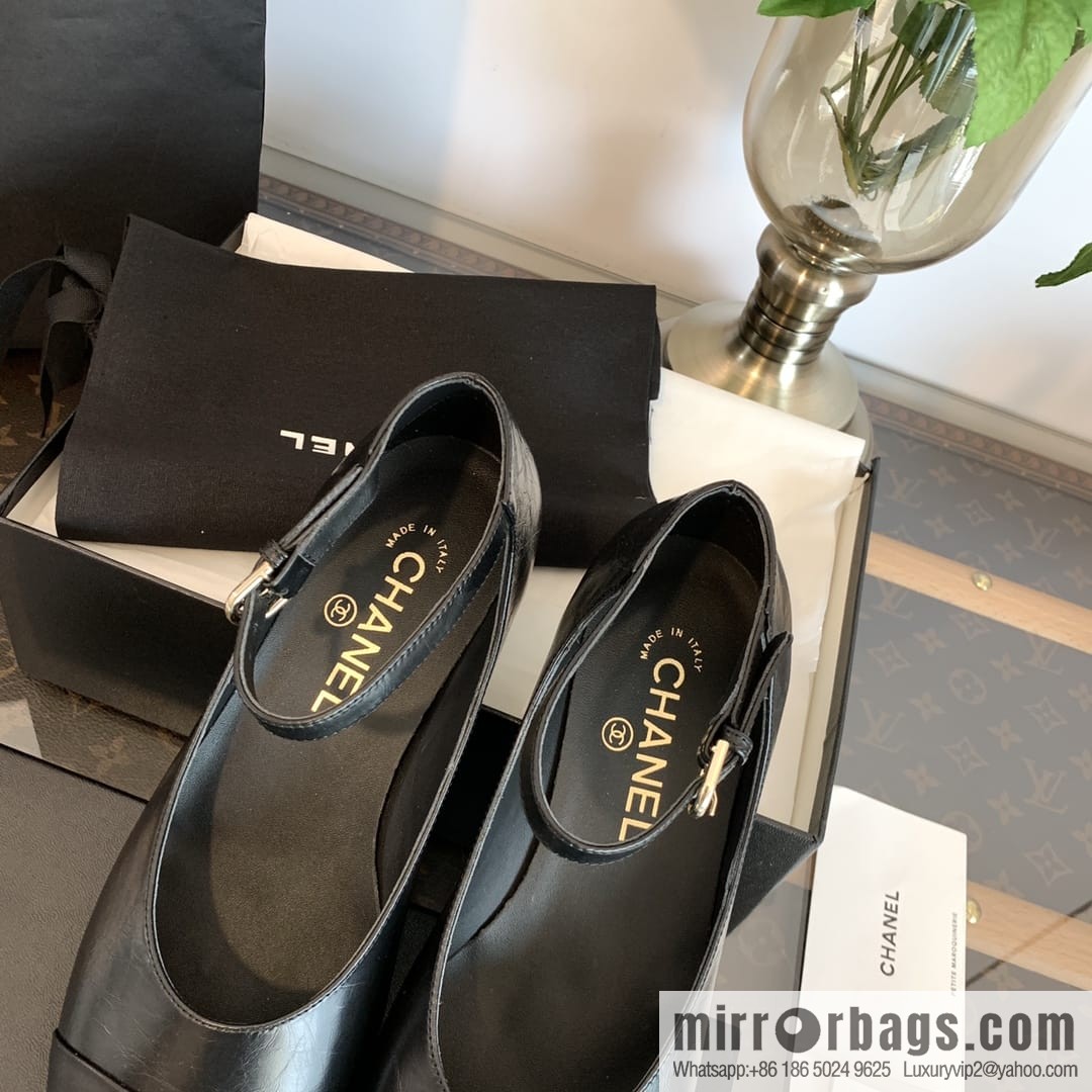 Chanel Pearl and Mary Jane Shoes