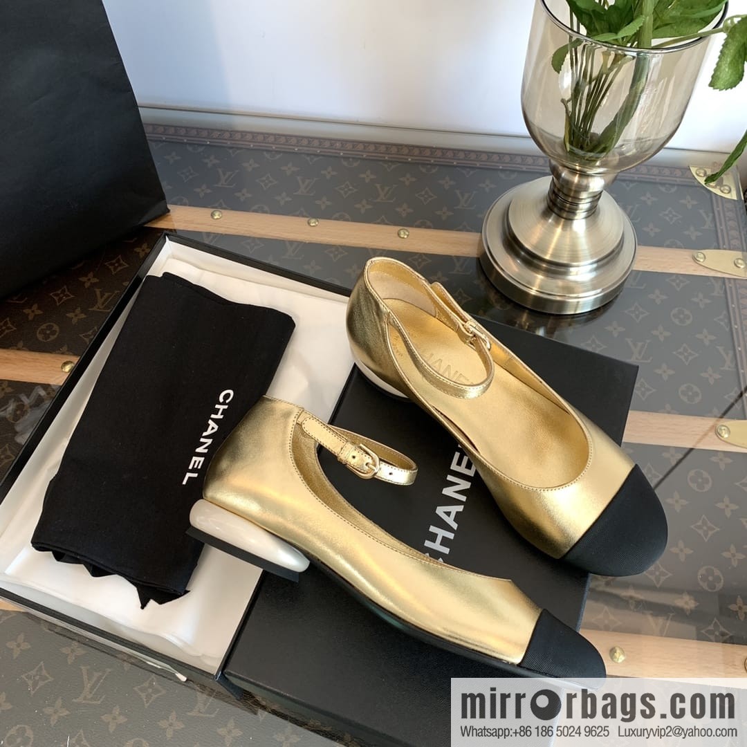 Chanel Pearl and Mary Jane Shoes