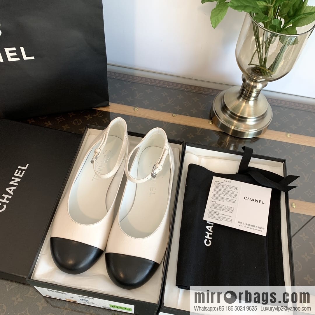 Chanel Pearl and Mary Jane Shoes