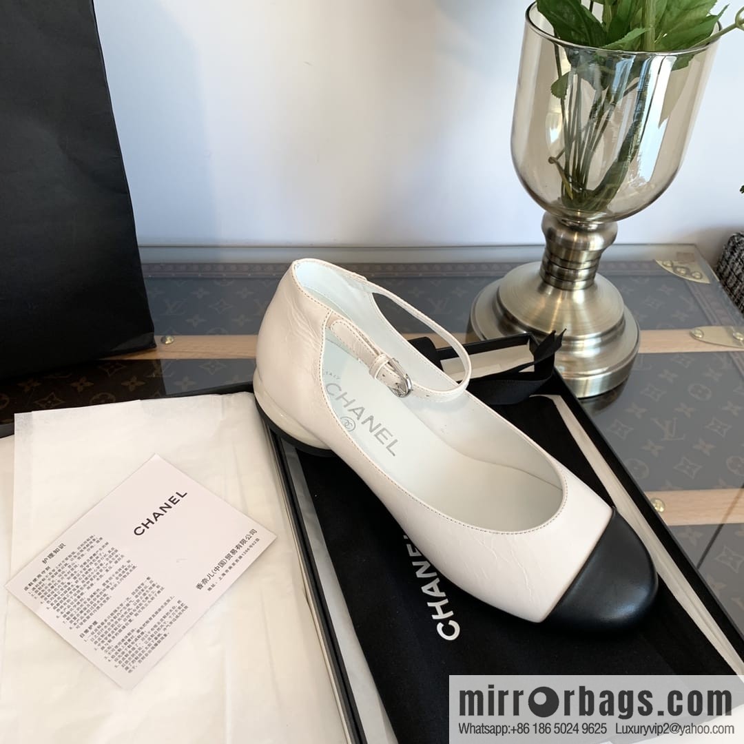 Chanel Pearl and Mary Jane Shoes