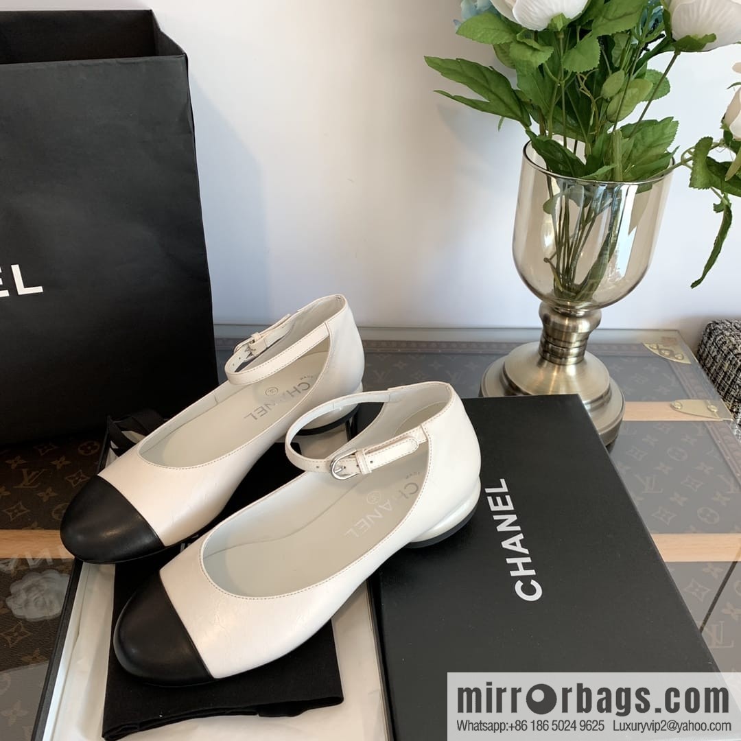 Chanel Pearl and Mary Jane Shoes