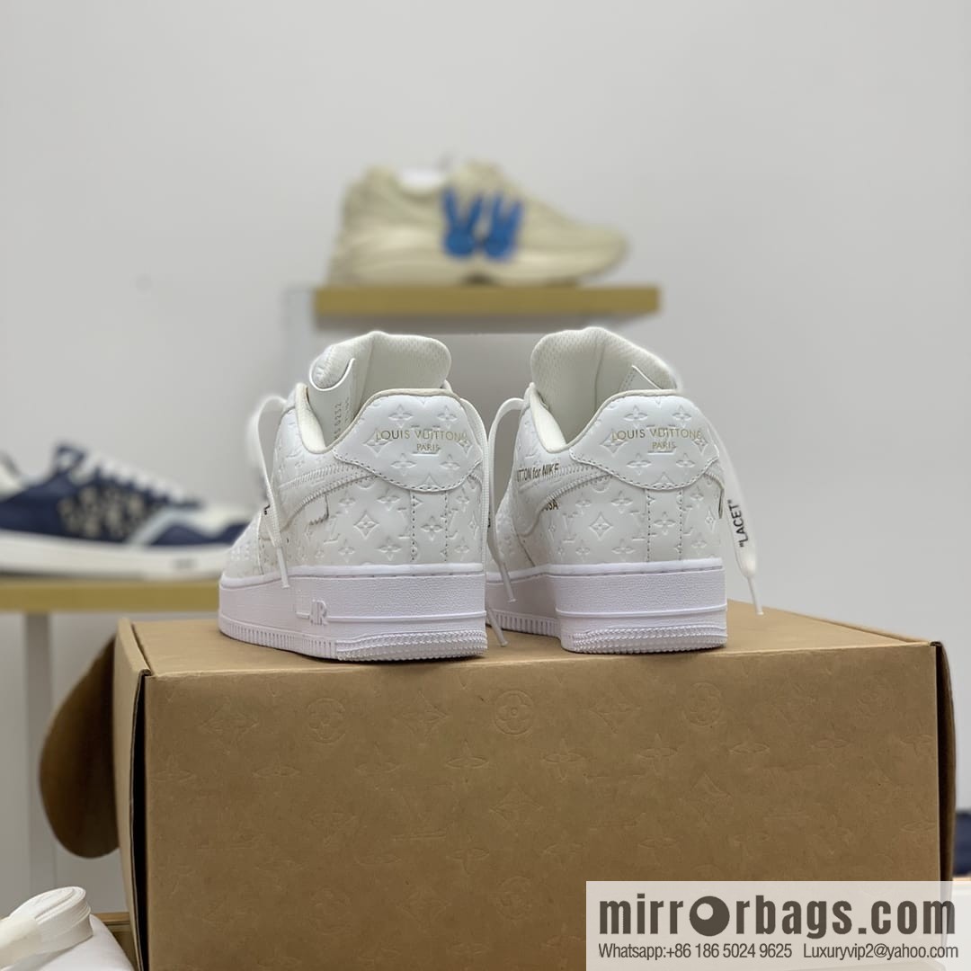 Louis Vuitton Monogram patchwork His & Hers sneakers