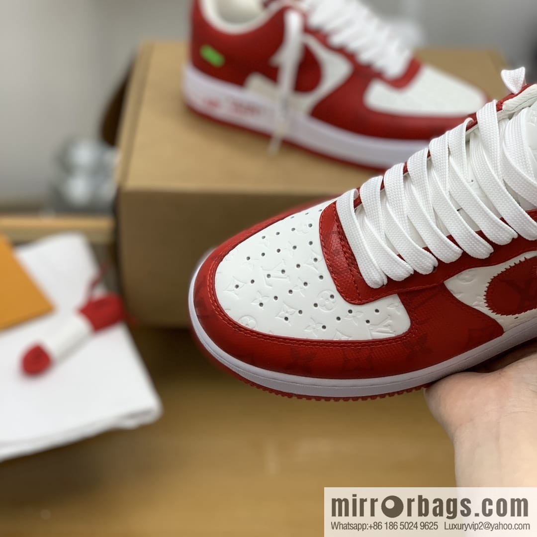 Louis Vuitton Monogram patchwork His & Hers sneakers