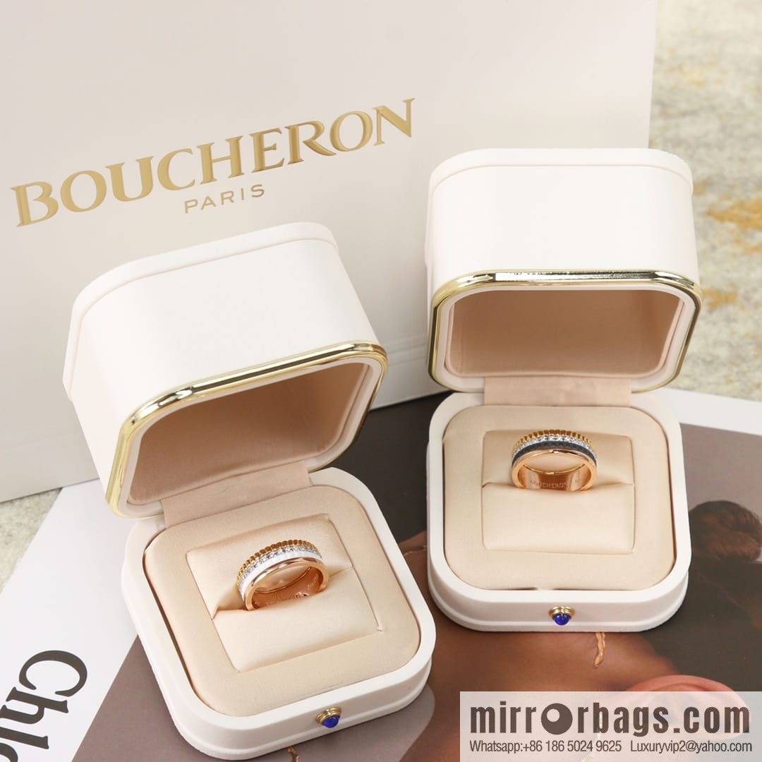 New BOUCHERON/Boucheron Quatre Classique ring Luhan same style, ceramic ring