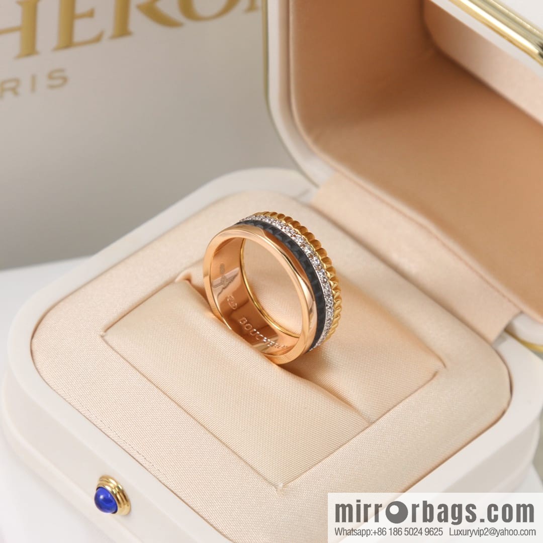 New BOUCHERON/Boucheron Quatre Classique ring Luhan same style, ceramic ring
