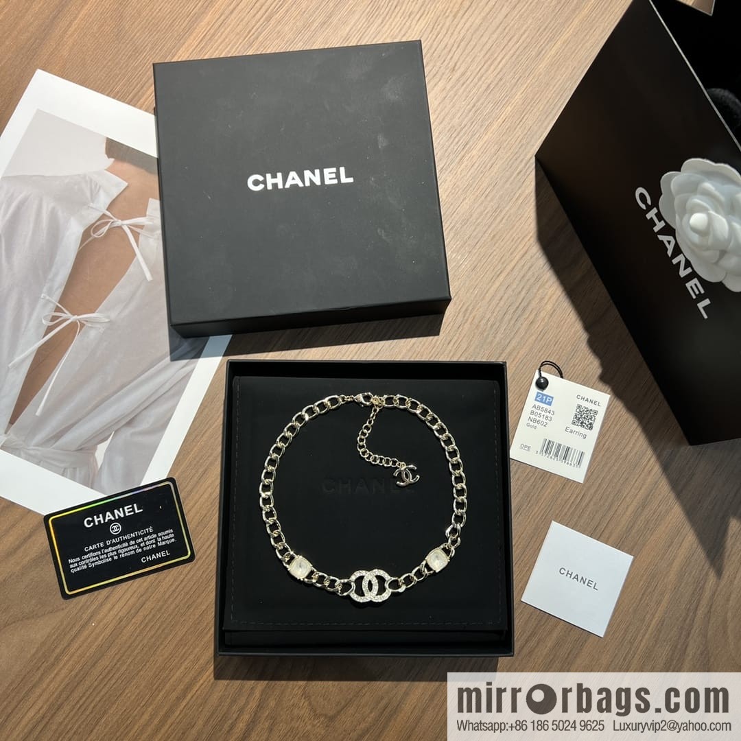 New ☑️ Chanel double c gold necklace