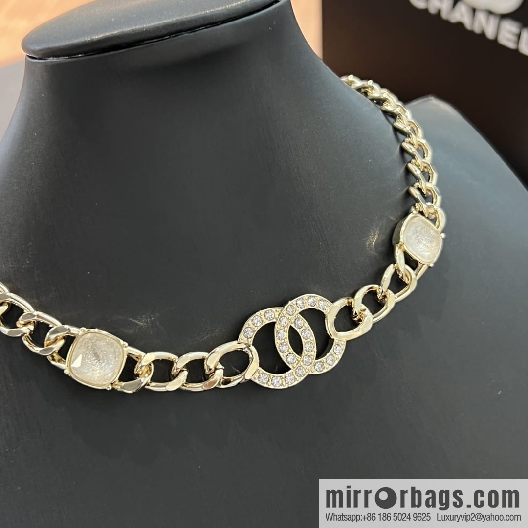 New ☑️ Chanel double c gold necklace