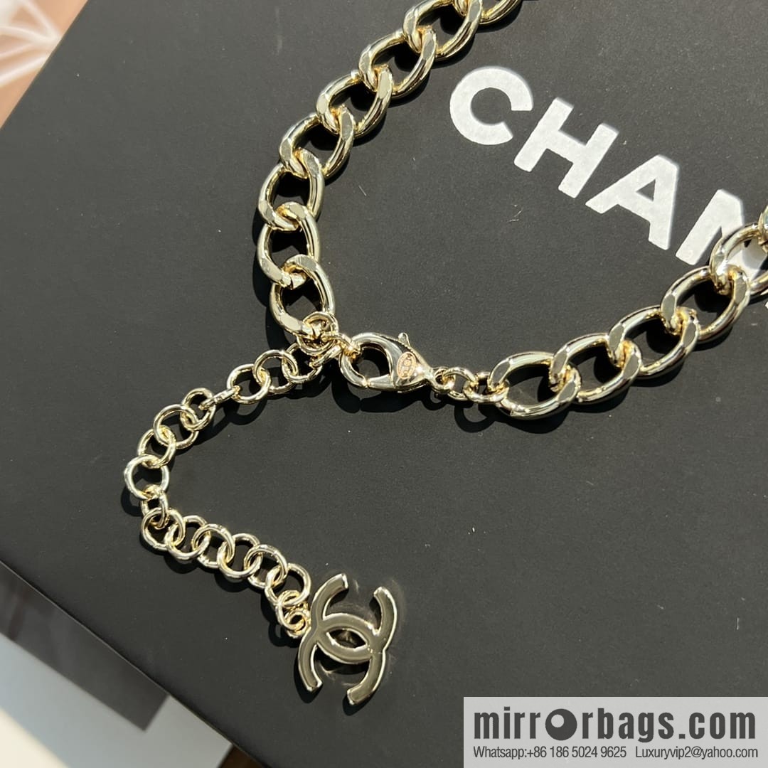 New ☑️ Chanel double c gold necklace