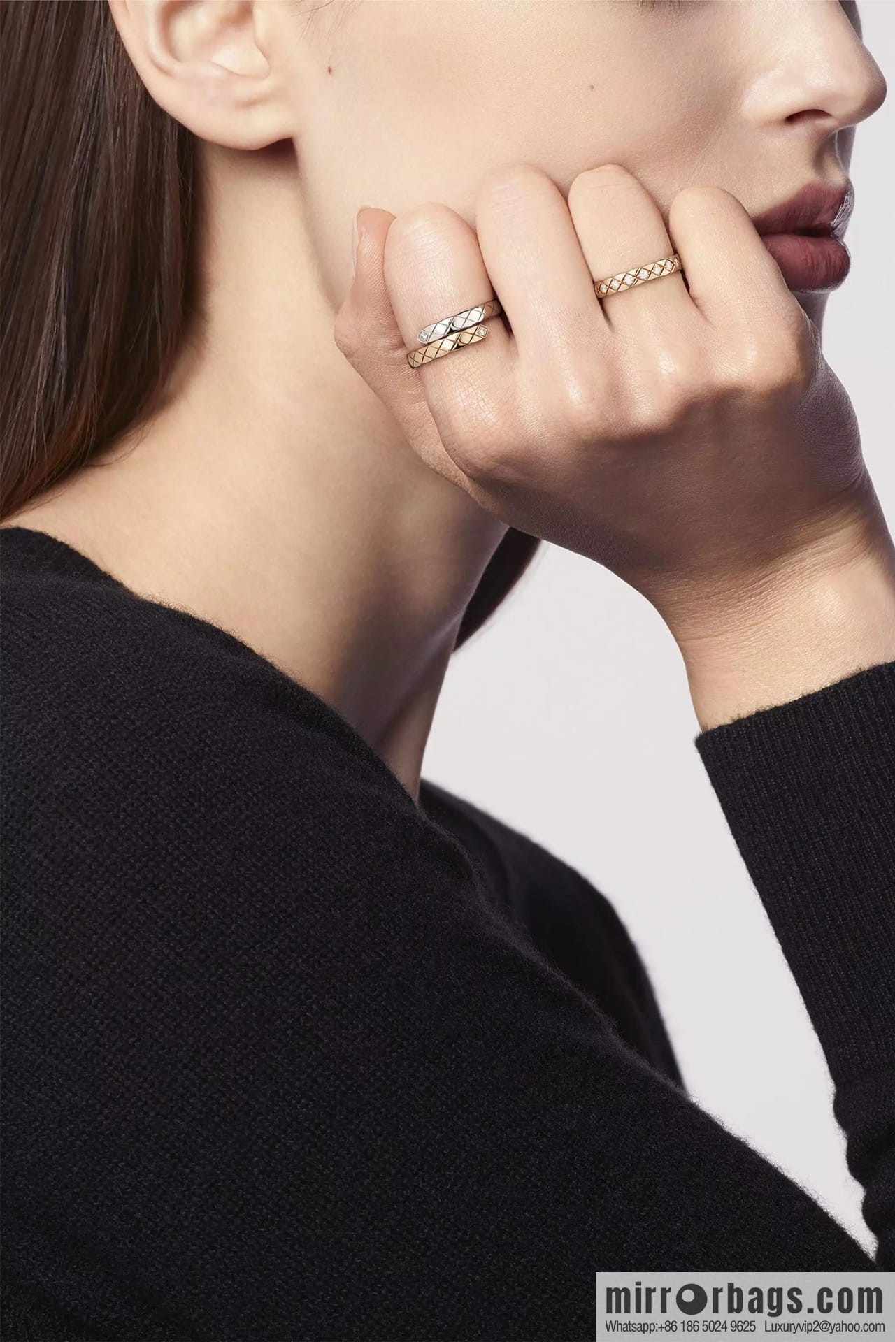 New ☑️ Chanel coco crushing series rhombus ring