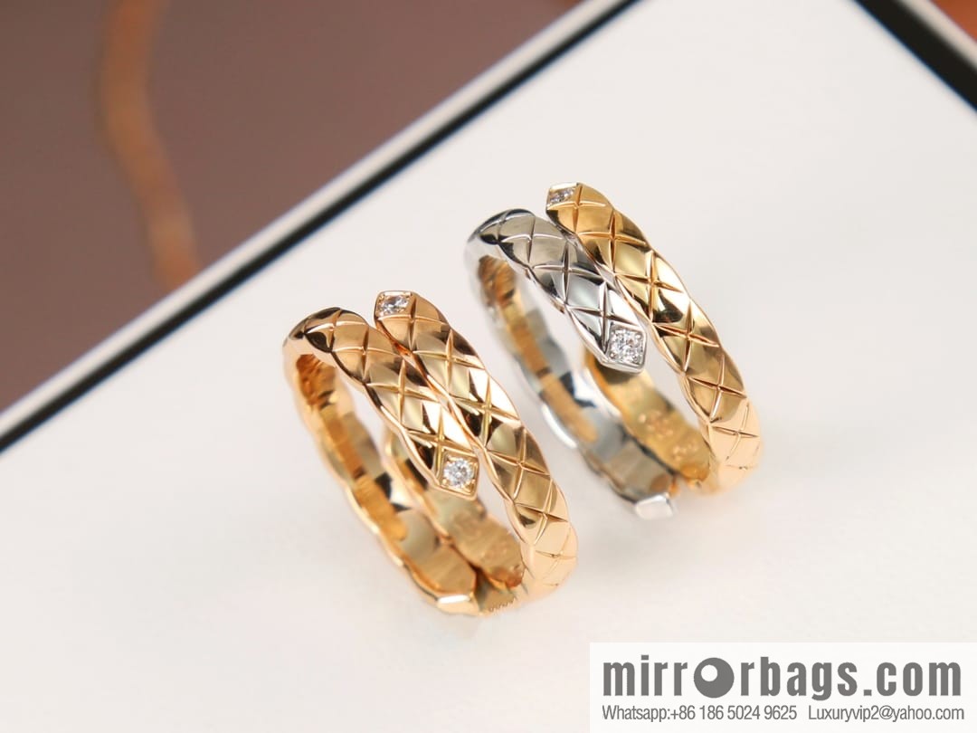 New ☑️ Chanel coco crushing series rhombus ring