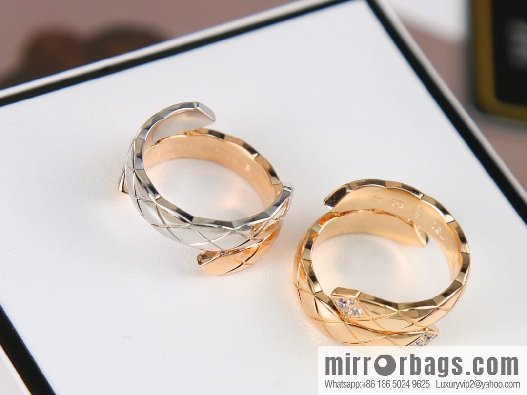 New ☑️ Chanel coco crushing series rhombus ring