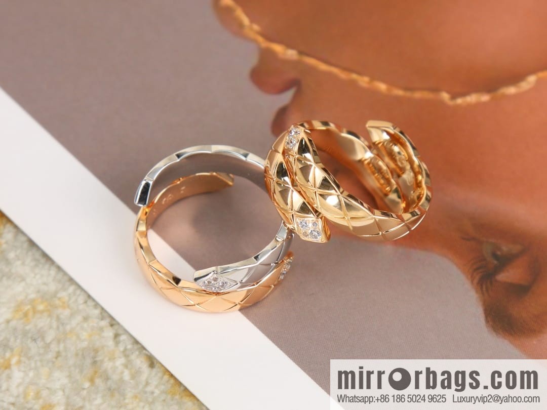 New ☑️ Chanel coco crushing series rhombus ring