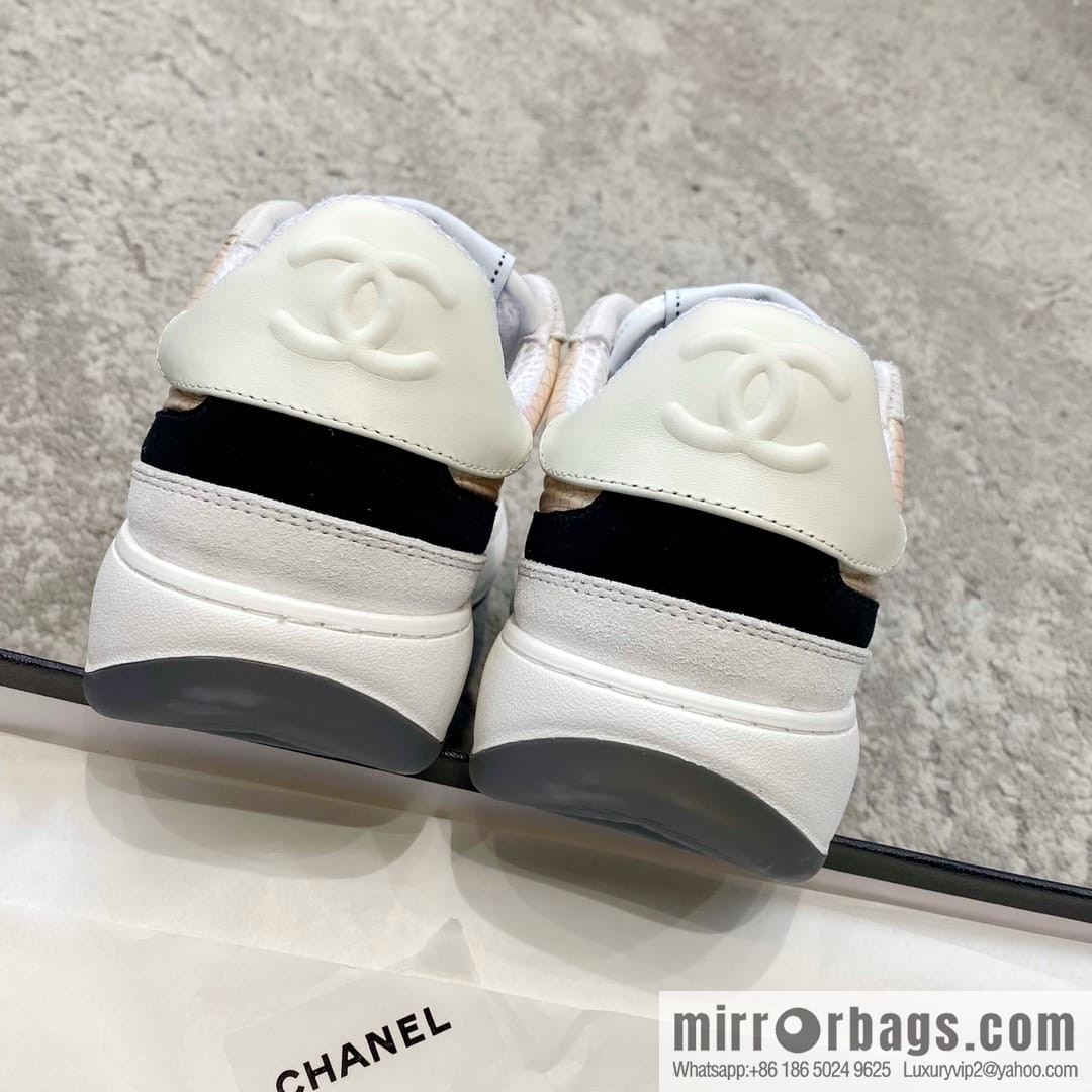 Chanel Chanel 2023 original custom elephant pattern calfskin sneakers