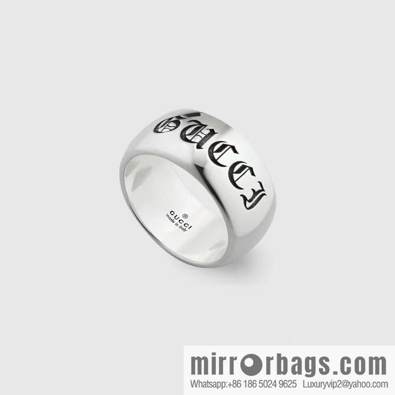 New Gucci gucci English letter ring