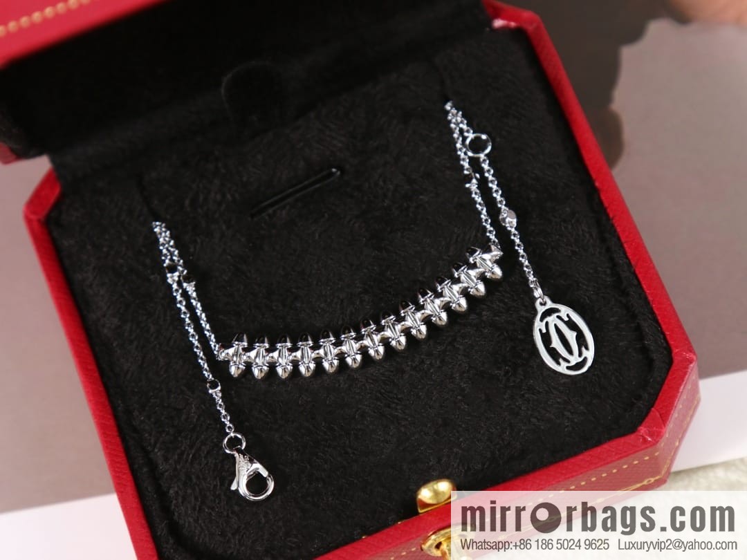 Cartier clash de Cartier bullet necklace