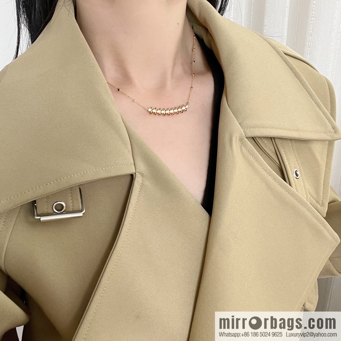 Cartier clash de Cartier bullet necklace