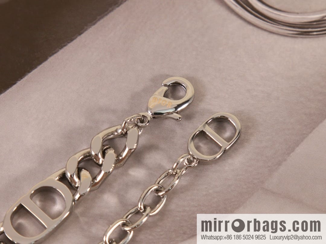 New ☑️ Dior CD gradual change color chain strap bracelet necklace
