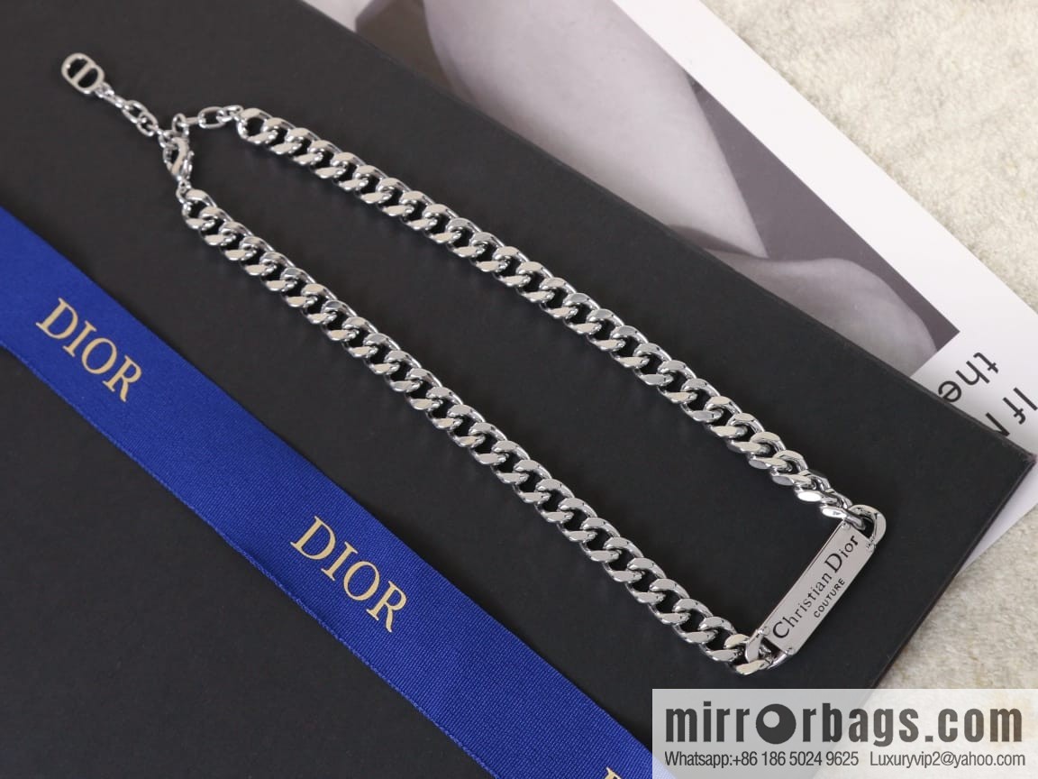 New ☑️ Dior chain strap bracelet necklace