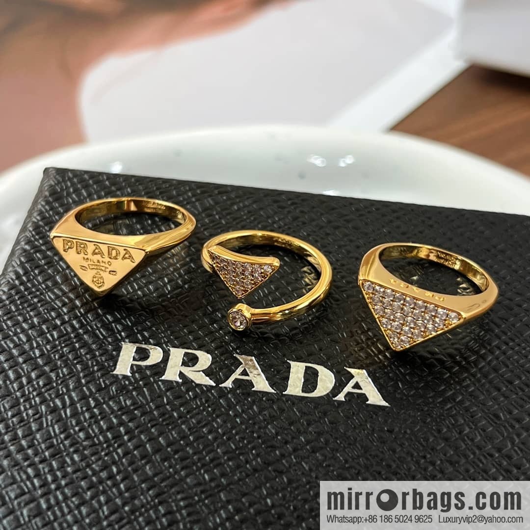 Prada triangular ring