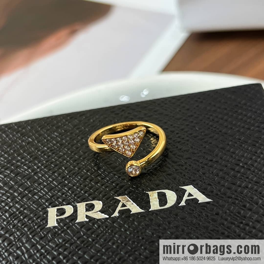 Prada triangular ring