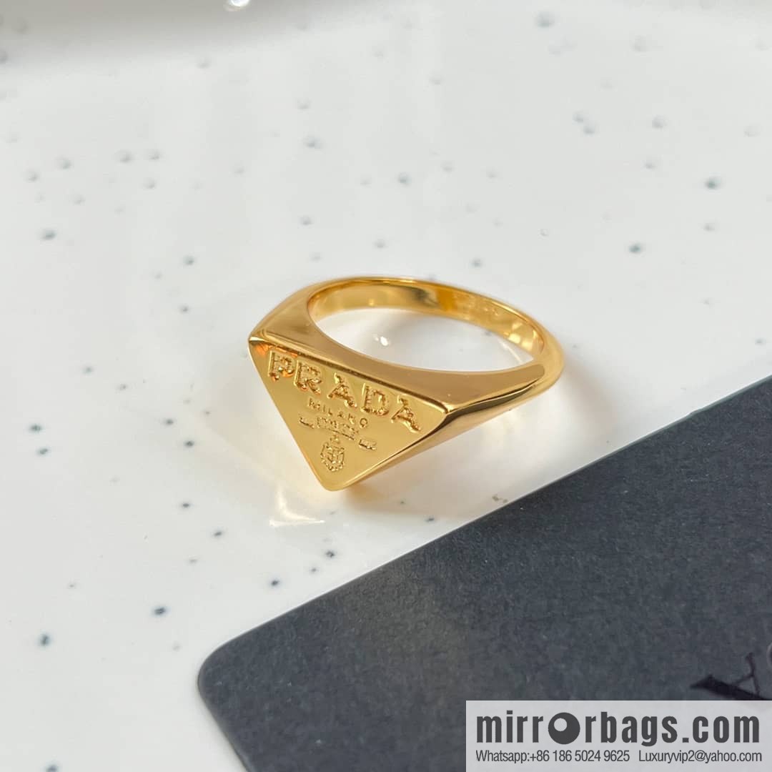 Prada triangular ring
