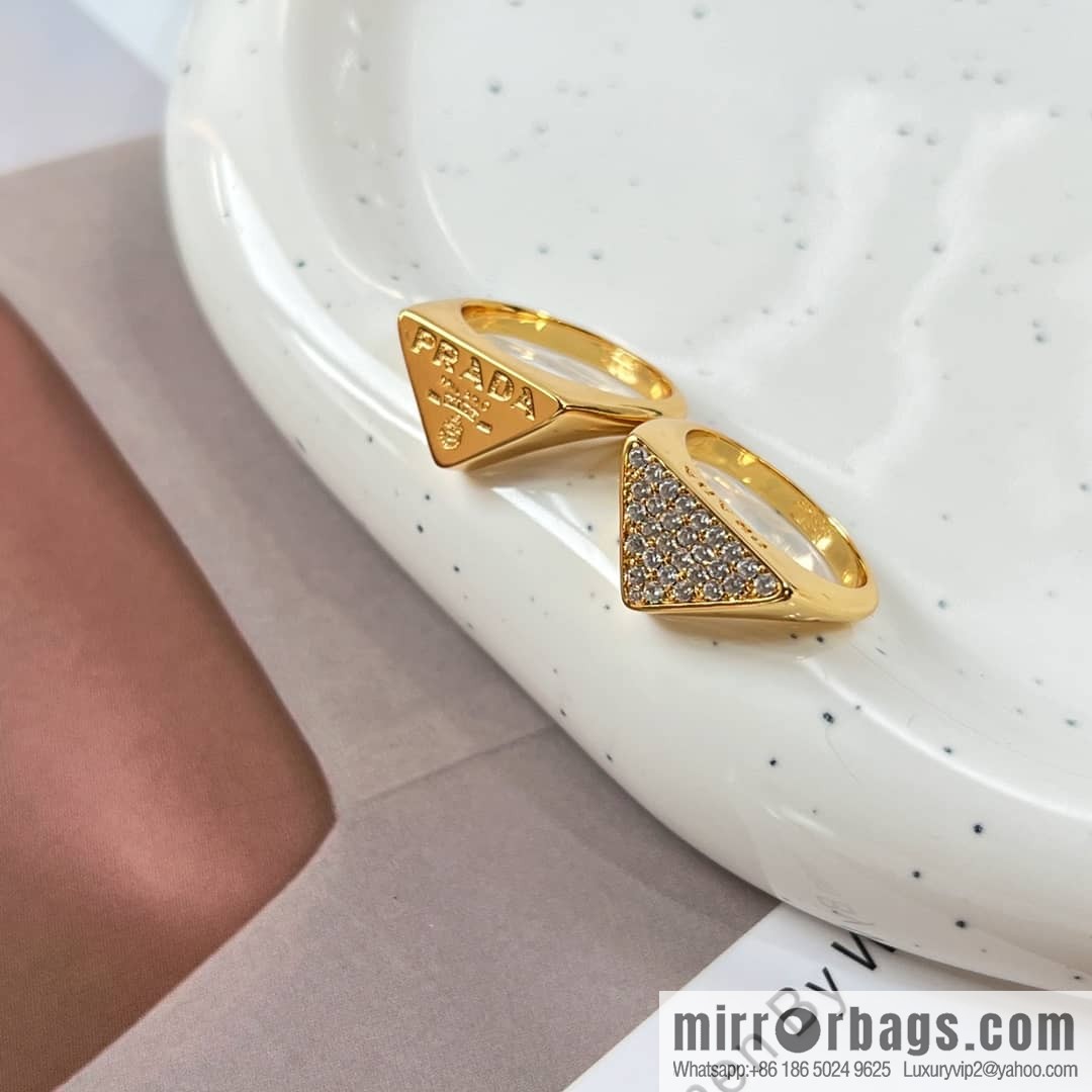 Prada triangular ring
