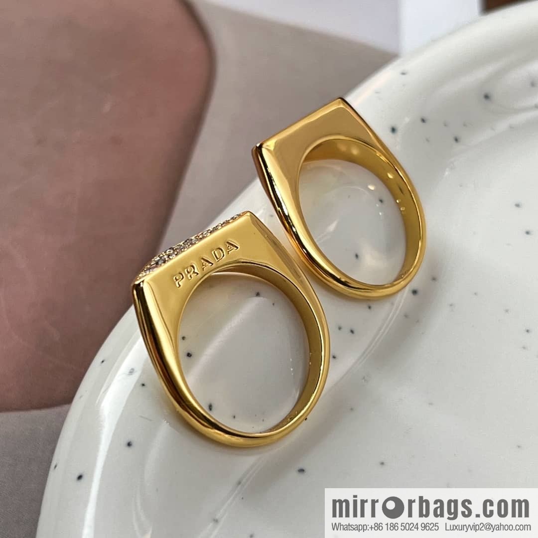 Prada triangular ring