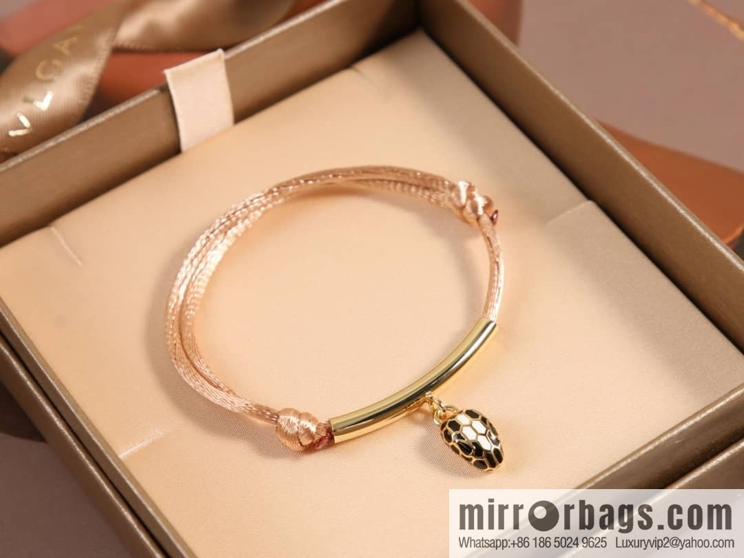 BVLGARI Bulgari SERPENTI FOREVER series snake head bracelet