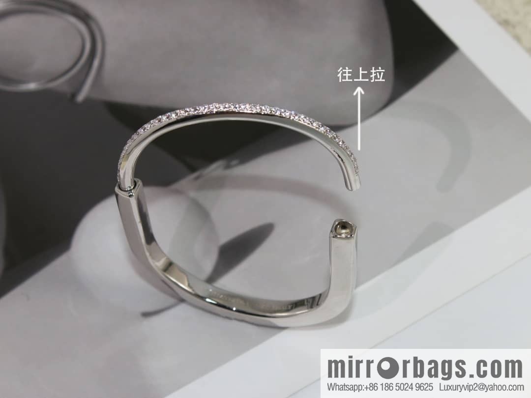 Tiffany Lock Full Drill, Half Drill, Spaced Drill, Glossy Lock Bracelet Bracelet