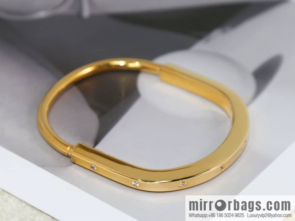 Tiffany Lock Full Drill, Half Drill, Spaced Drill, Glossy Lock Bracelet Bracelet