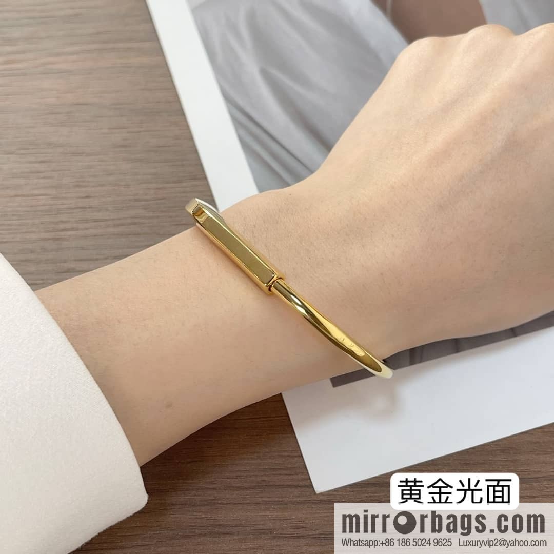 Tiffany Lock Full Drill, Half Drill, Spaced Drill, Glossy Lock Bracelet Bracelet