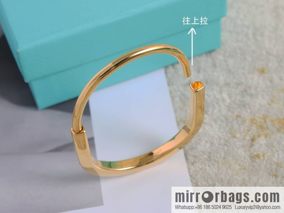 Tiffany Lock Full Drill, Half Drill, Spaced Drill, Glossy Lock Bracelet Bracelet