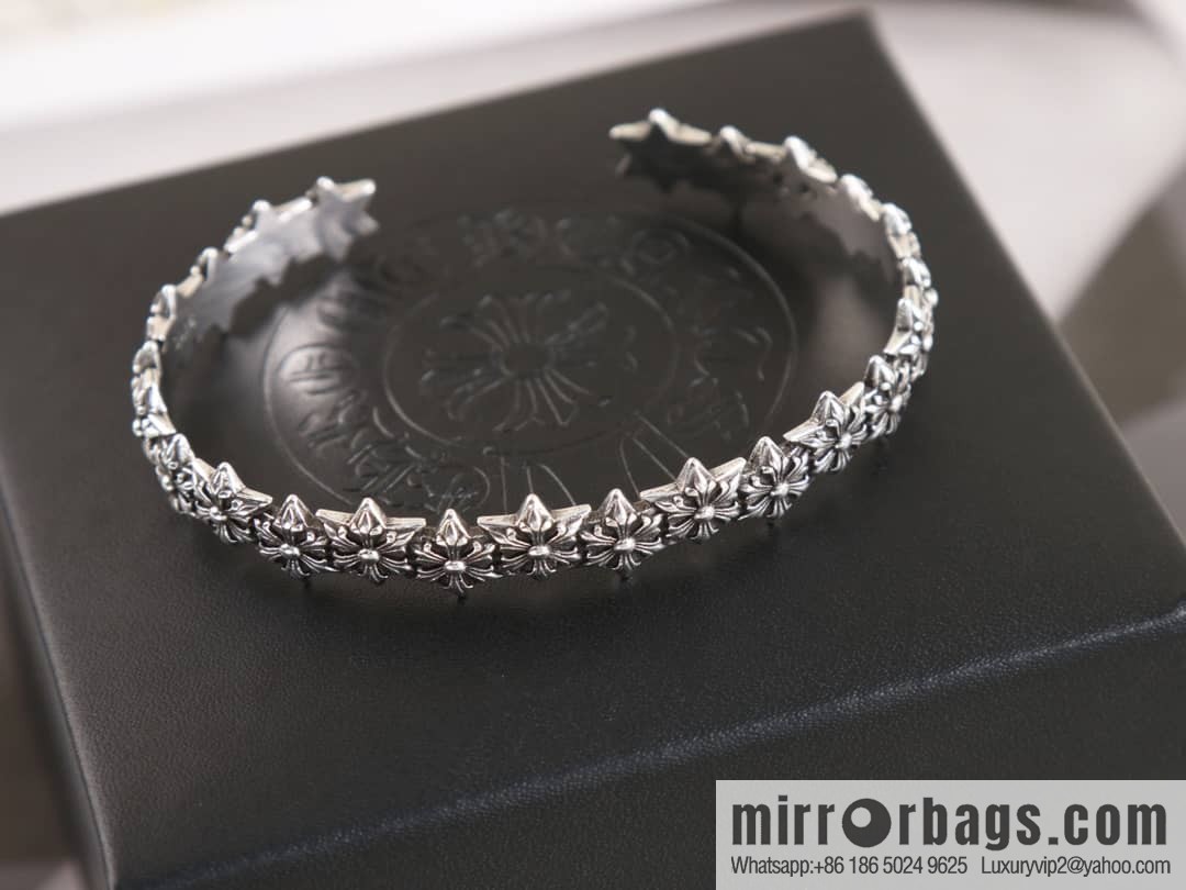 Classic Explosion, Croxin Cross Snowflake Opening Bracelet Bracelet