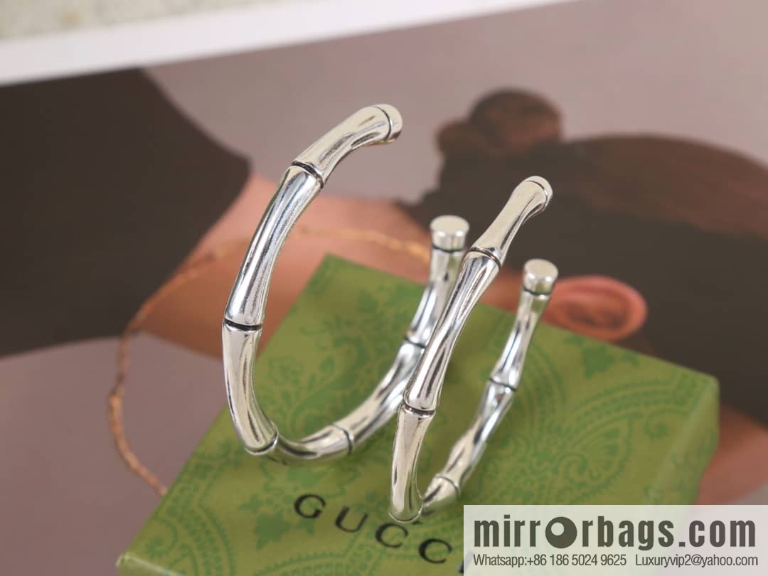 New Gucci gucci bamboo open bracelet