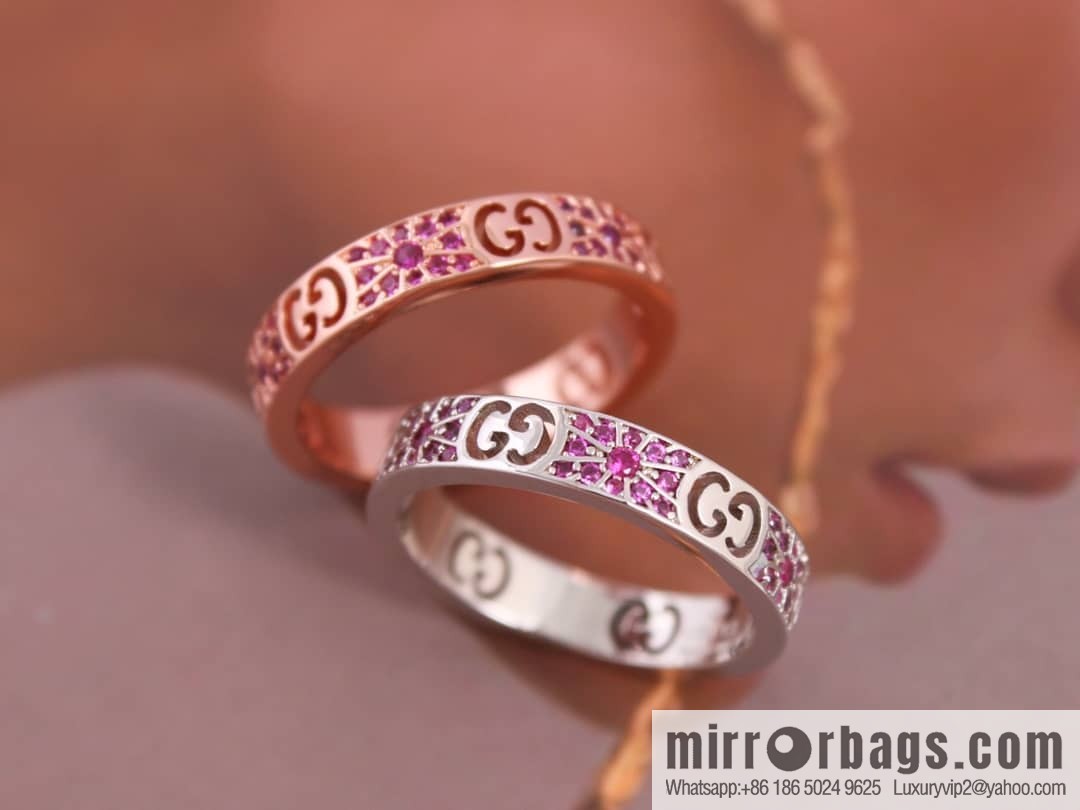 New gucci Gucci lcon series double G ring