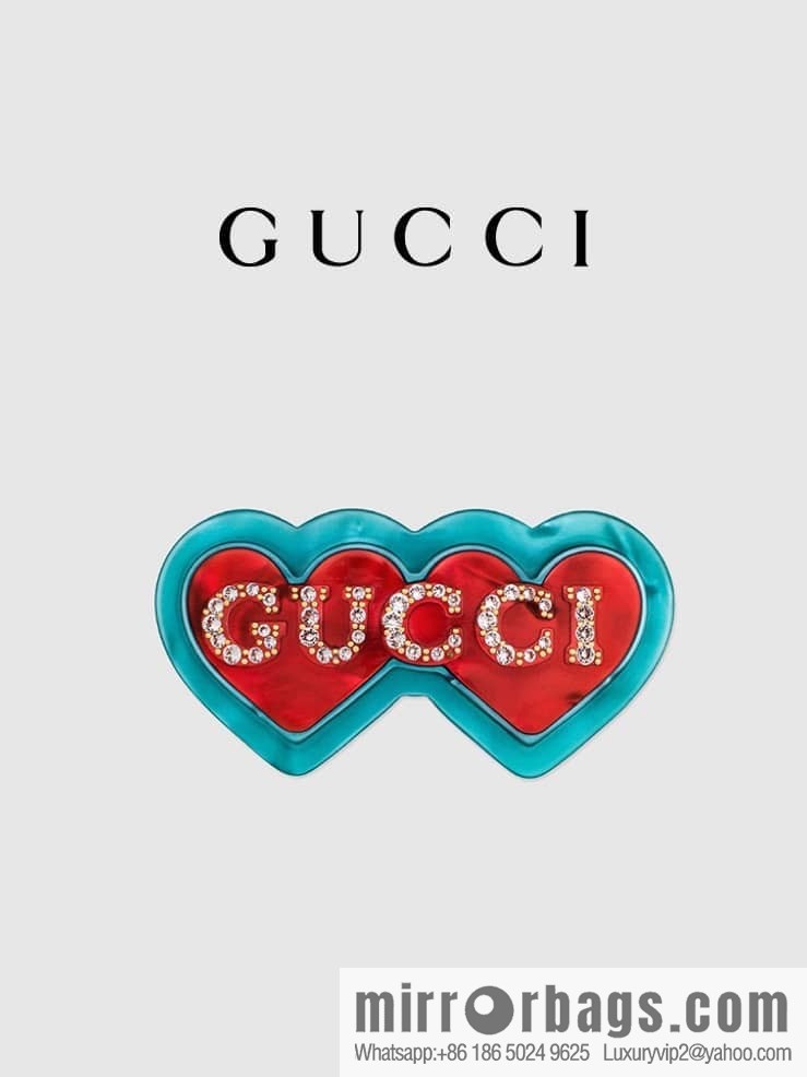 New Gucci full diamond gucci letter hairpin hairpin