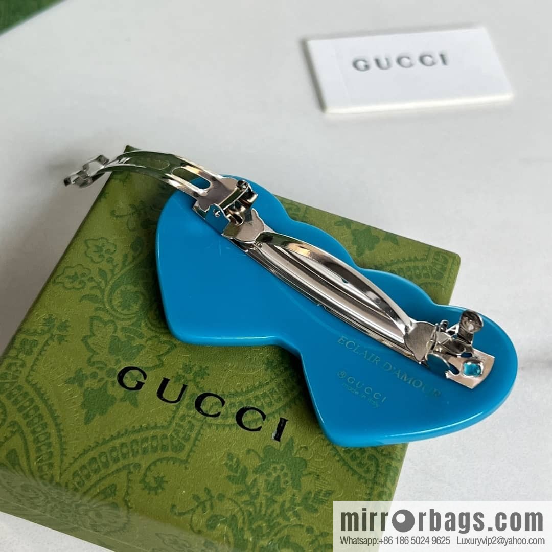 New Gucci full diamond gucci letter hairpin hairpin