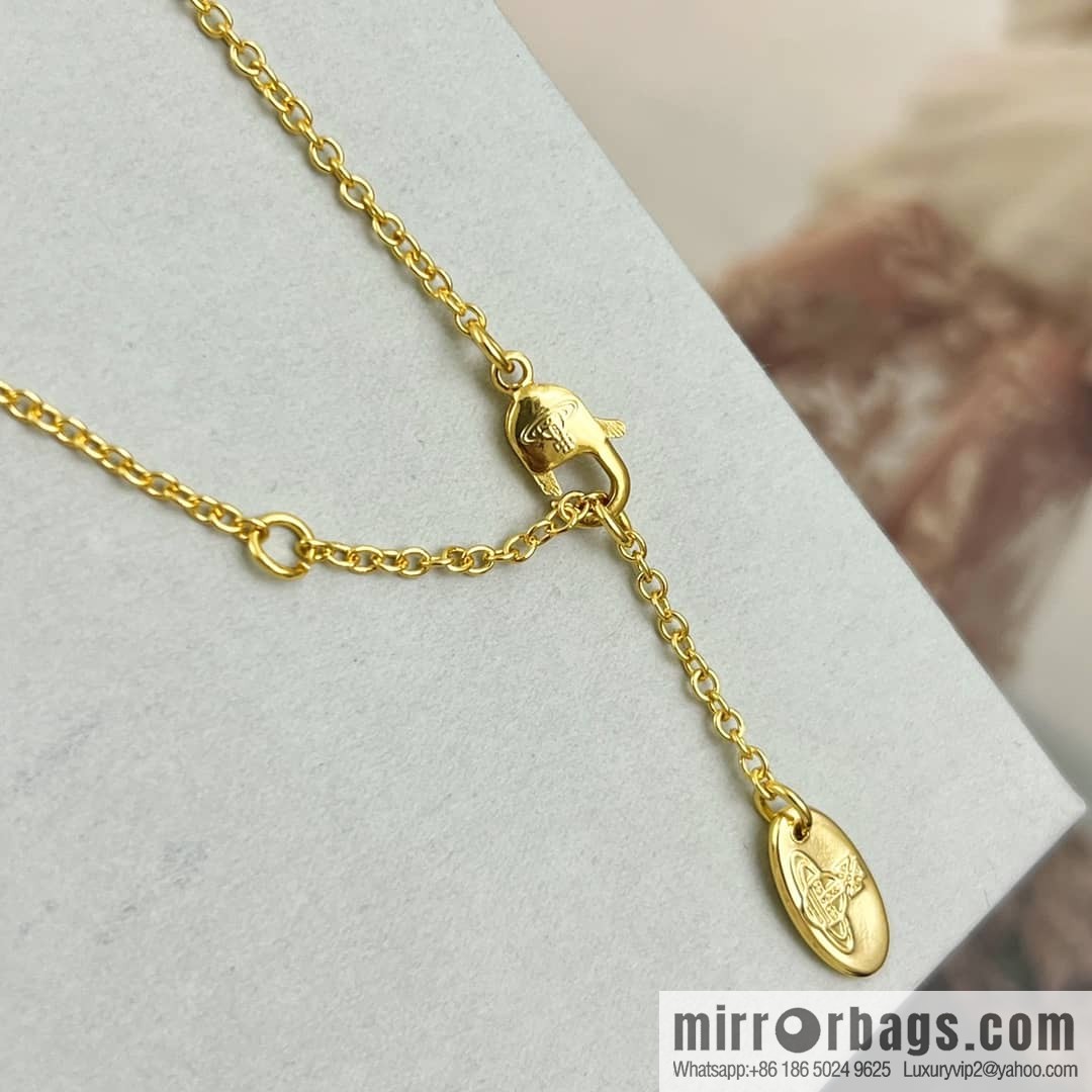 New ☑️ Vivienne Westwood Queen Mother Saturn full of diamonds rainbow necklace
