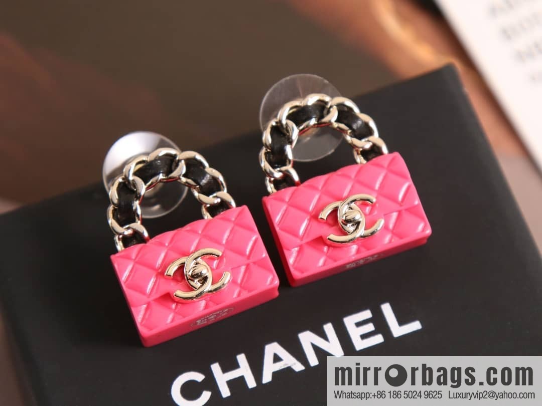 New ☑️ Chanel c1 double c lock bag stud earrings