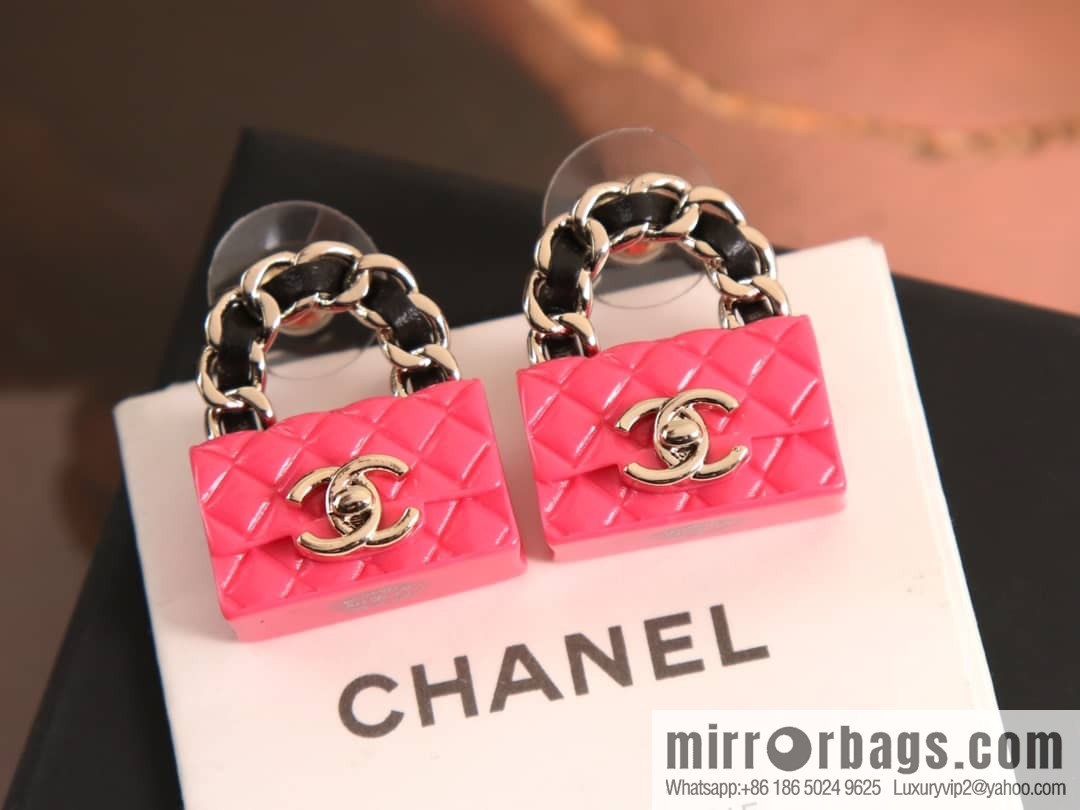 New ☑️ Chanel c1 double c lock bag stud earrings